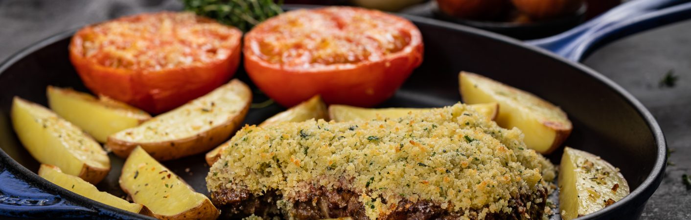 Ancho em crosta de ervas - ancho