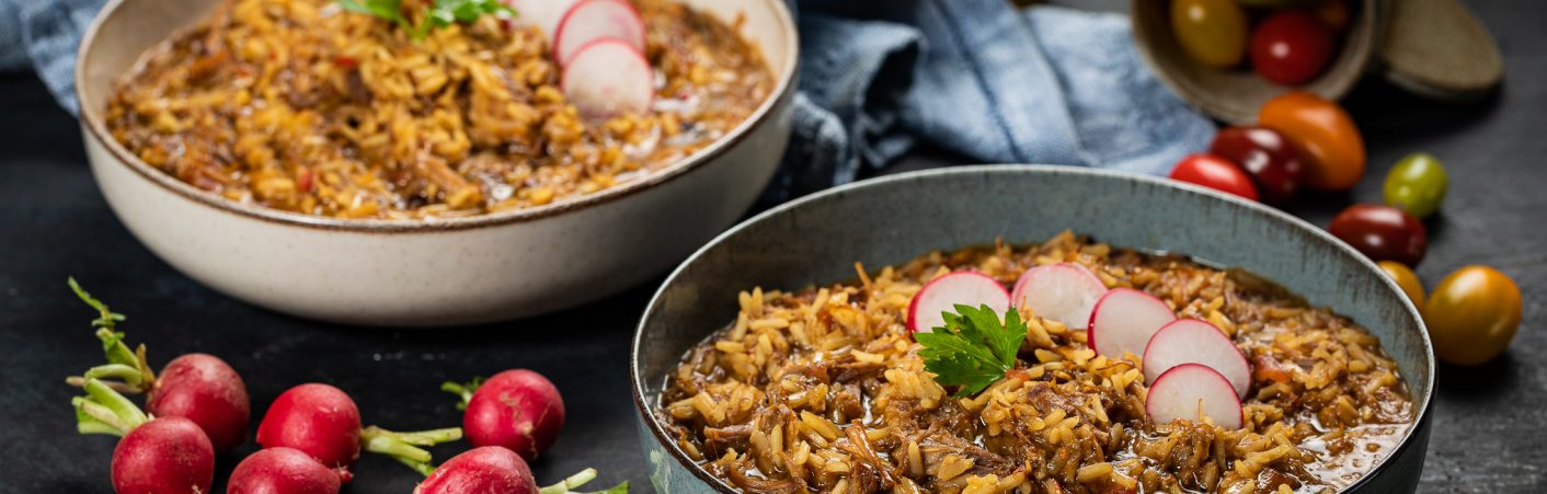 Arroz de costela = costela