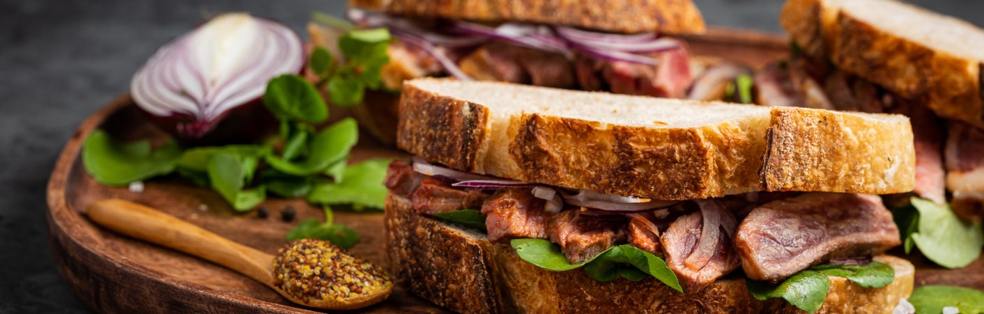 Sanduiche de ancho - ancho